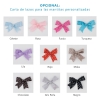 Carta de color de lazos a elegir