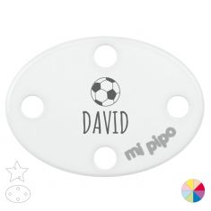 Broche Pinza Nombre + balón