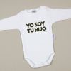 Babidu Body Divertido Yo soy tu Hijo Negro