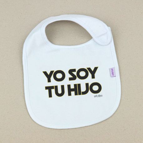 Babero Divertido Yo soy tu Hijo
