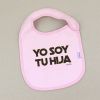 Babero Divertido Yo soy tu Hija