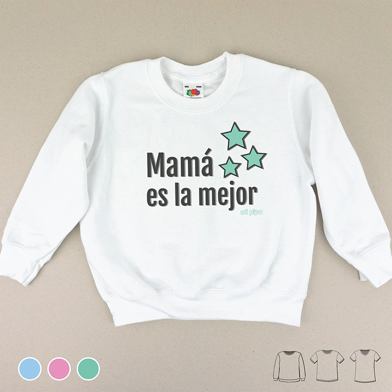 Camiseta o Sudadera Bebé y Niño/a Personalizada Número España - mi pipo