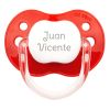 Chupete New Classic Personalizado Rojo