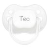 Chupete New Classic Personalizado Cristal Blanco