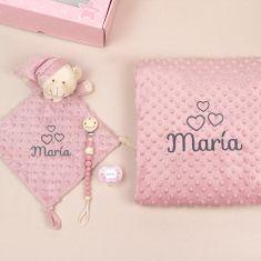 Cajita Premium Clásica Blush Personalizada