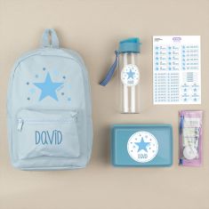 Personalized Pink "Bag to school" pack