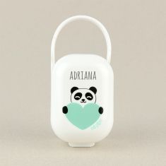 Cajita Portachupetes Panda Personalizada