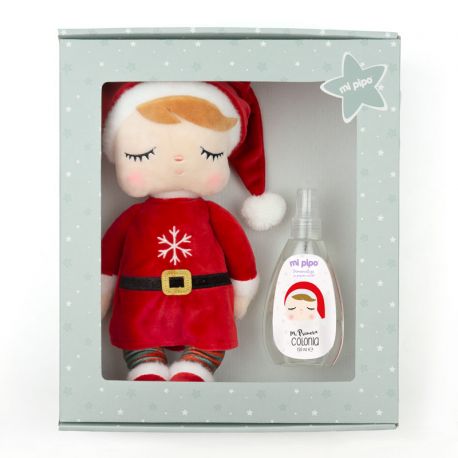 Cajita Muñeca Metoo Angela Navidad + Colonia sin personalizar