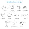 Carta de dibujos a elegir