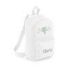 Mochila Medium Nylon Globo personalizada, color a elegir