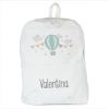 Mochila Medium LONA Globo personalizada, color a elegir