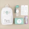 Personalized Pink "Bag to school" pack