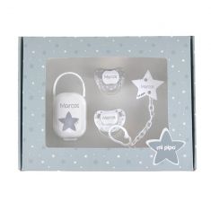 Cajita Mis Imprescindibles Gris Personalizada (Temporalmente Caja rosa o azul)