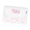 Personalized Pink Stars Document holder