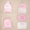 Personalized Pink Stars Backpack