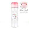 Botella Unicornio Rosa 600ml personalizada