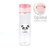 Botella Panda Rosa 600ml personalizada