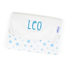 Personalized Blue Stars Document holder