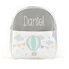 Mochila Globo Gris personalizada