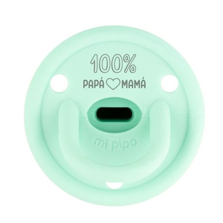 Chupete Gummy Divertido 100% Papá y Mamá, elige color