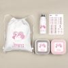 Pack Mi Equipo para el Cole con Petate Unicornio personalizado + Regalo Marcaprendas