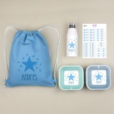 Personalized Pink "Bag to school" pack