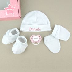 Newborn Pink Personalized Set Box
