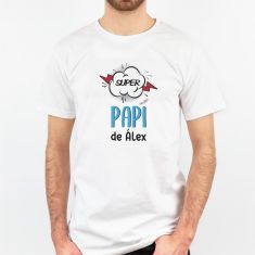 Camiseta o Sudadera Personalizada Superpapi de (nombre hijo)