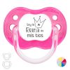 Classic Pacifier Name + Heart