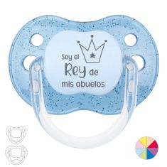 Classic Pacifier Name + Crown
