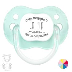 Pacifier I love Mom with Star