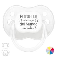 Chupete Divertido Mi (texto libre) es el mejor del mundo MUNDIAL