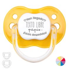 Chupete Divertido Ha llegado (texto libre), Papis ¡estáis despedidos!