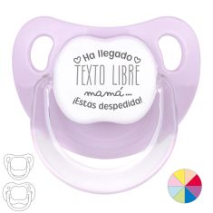 Chupete Divertido Ha llegado (texto libre), Mamá ¡estás despedida!