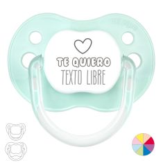 Chupete Divertido Te quiero (texto libre)