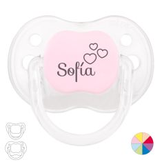 Hearts Personalized Pacifier