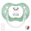 Chupete Personalizado Nombre + Oso Panda