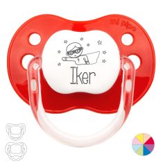 Classic Pacifier Name + Star