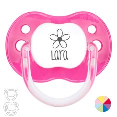 Flower Personalized Pacifier