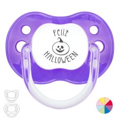 Chupete Divertido Feliz Halloween Calabaza