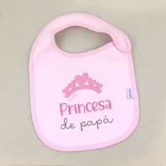 Babero Divertido Princesa de Papá