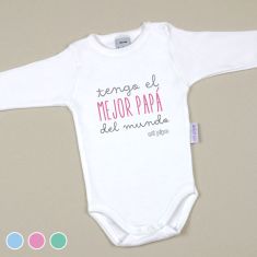 Babidu Body  Divertido Tengo el mejor Papá del mundo 