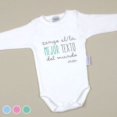 Babidu Body Divertido Tengo el/la mejor (texto libre) del mundo
