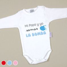 Babidu Body  Divertido Mi Papá y yo somos la Bomba