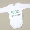Babidu Body Basic Funny 100% Dad-Mom
