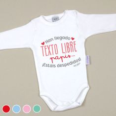 Babidu Body Divertido Han llegado (texto libre), Papis...¡estáis despedidos!
