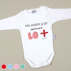 Babidu Body Divertido Mis Papás y Yo somos lo +
