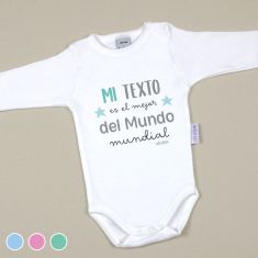 Babidu Body Basic Funny I Love Mommy with Pink Star