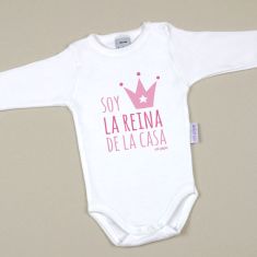 Babidu Body Basic Funny I Love Mommy with Pink Star