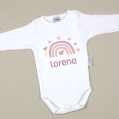 Babidu Body Personalizado Arcoiris Blush